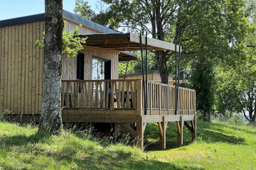 Lodge on stilts with view - La Nouvelle Croze