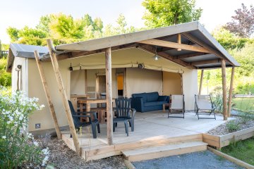 Tent Ciela Nature Lodge - 2 bedrooms - Kitchen – Bathroom - Atlantica