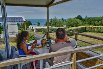 Mobil-home Confort 2 chambres - Vue Mer - Eden Villages Cap de Bréhat