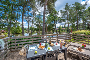 Cottage 4p 2 Ca **** aria con Vista lago - Domaine des Bans