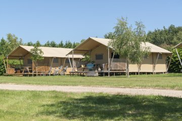 Woody Lodge, with air conditioning  - 2 bedrooms - Village de la Guyonnière