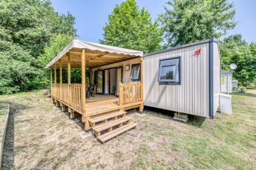 Mobil Home Premium+ 4 Pièces 6 Personnes Climatisé + TV - La Clairière