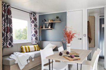 Mobil Home Presta+ 5 Pièces 8 Personnes Climatisé + TV - Les Alizées