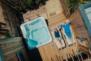 Garden Family SIGNATURE 8 pers. - 4 Bathrooms + 4 WC - Les Méditerranées - Beach Garden