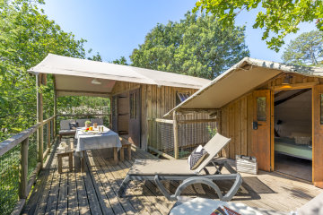 Blokhut Leden**** 3 slaapkamers 1 badkamer - airconditioning - Maguide