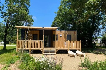 Lodge PREMIUM 3 Pièces 4 Personnes + TV - Le Domaine de Mesqueau