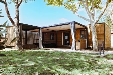 TERRACOTTA SUITE, luxury mobile home 2 bedrooms + 2 bathrooms (2 adultes + 2 children) - Le Dauphin