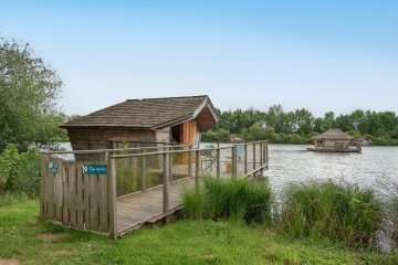Schwimmende Hütte Marquise 1 Zimmer - behindertengerechtes - Village Flottant de Pressac