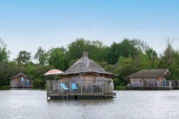 Cabane flottante Cocoon 1 chambre - Village Flottant de Pressac