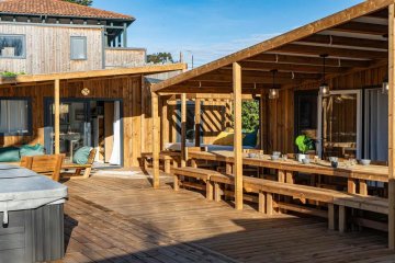 Cottage Nazaré 16p 8ch 5sdb PREMIUM clim - Ilbarritz
