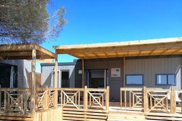 Ciela Exception Tribu SPA mobile home - 2 mobile homes - 3 bedrooms - sheets, towels and plancha - Beau Rivage