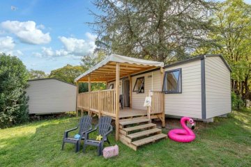 Stacaravan Ciela Privilège - 3 slaapkamers - Uitzicht op het meer - barbecue - Le Lac de Thoux