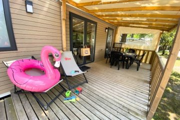 Mobil-home Cocoon 4 personnes 2 chambres 30m² - L'Orée du Bois