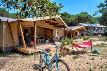 Ecolodge Cotton Comfort 32 m² - 2 slaapkamers - terras 11m² + TV - Le Bel Air