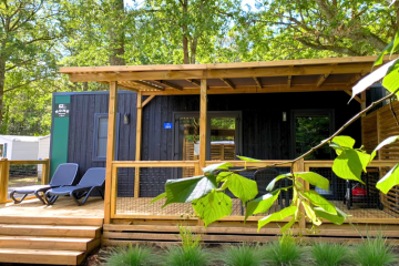 NEW // Homeflower Premium CLIM 29m² PMR (2 ch) + terrasse semi-couverte + TV + draps + serviettes - Les Dunes