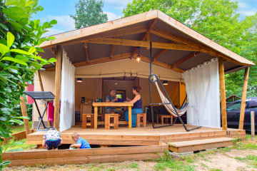 Ecolodge Cotton Confort 35m² 2 camere + 11m² terrazza coperta + TV - L'Ile d'Offard