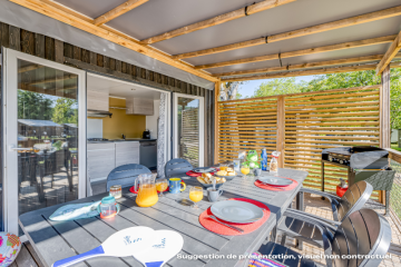 NEW // Homeflower Premium 29m²PMR (2ch) + terrasse + TV + LV + Clim + Draps + Serviettes - Mas de Champel