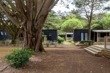 Mobile-home Premium 34m² (3 bedrooms) + sheltered terrace +TV - Tamarins Plage