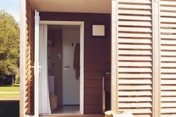 Emplacement **** avec sanitaire privé - La Plage