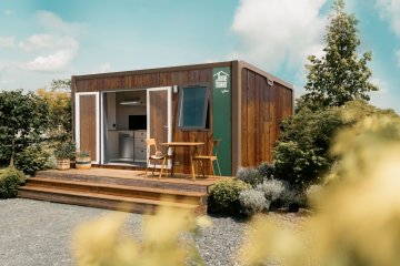 Homeflower Premium CLIM 20m² (1 chambre) + terrasse semi-couverte + TV + draps + serviettes - Les Dunes