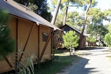 Lodge Tent GLAMPING SAFARI 8 people - Les Pins d'Oléron
