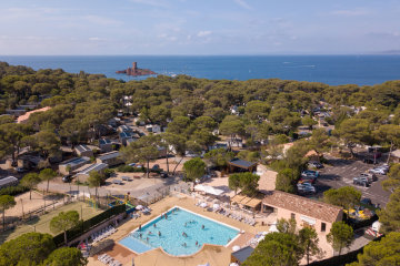 camping la plage du dramont saint raphael