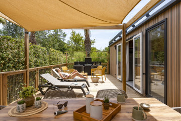 Lodge 3 Prestige (3 bedrooms, 40m², 2 bathrooms) terrace, airconditioning, TV - La Sirène