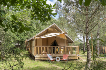 Tent Lodge Clematite 4 p 2 Kamers 1 Bdk *** - Les Couleurs de la Coubre