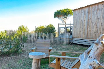 Cottage Oasis 2 chambres vue mer avec spa Premium - Domaine La Franqui