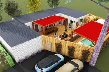 Cottage Ainhoa 12p 6ch 6sdb Premium Spa + Sauna - Berrua