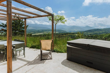 Cottage 6p 3ch 2sdb Premium clim spa - Les Bois du Chatelas