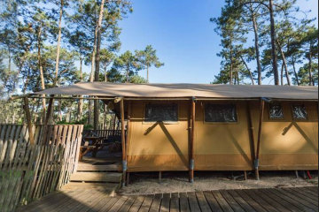 Tente Lodge Nature 7p 3ch **** - Eurosol