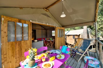 Capanna Lodge Confort+ 38m² (2 camere) terrazzo coperto 8m² - Le Bois d'Amour