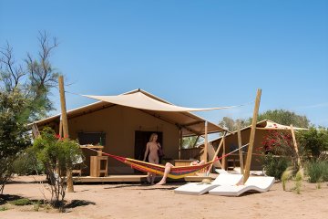 TENTE NATURE (tent) 4 pers 2 bdrm 25m² - Le Sérignan Nature