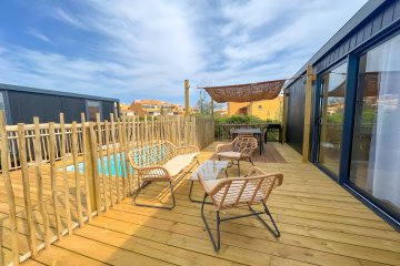 Cottage Pool 2Ch 4pers 2sdb - La Clape Village