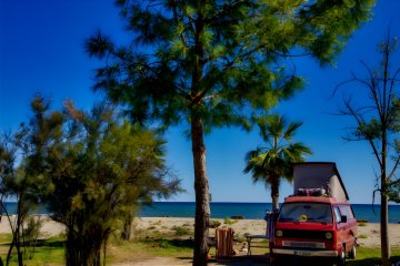 Emplacement 80m² Bord de Mer 1er ligne - Merendella