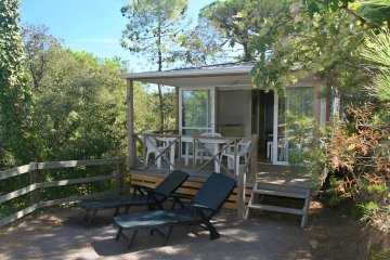 Cottage SAFARI 4 p 2 bd  *** air-con. sea view - Les Tournels