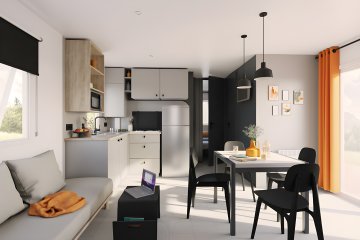 NEW - Casa Mobile Ciela Privilège - 4 camere - 2 bagni - barbecue - La Farigoulette