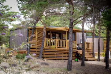Mobile home Ciela Prestige-3 bedrooms including 1 master suite - sheets, towels and BBQ included - La Farigoulette