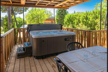 Chalet Luberon - 35m2 - 2 chambres + Jacuzzi - Les Hautes Prairies
