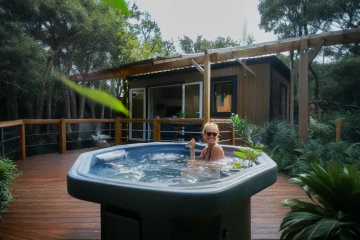 Prestige Côté Vignes 6 personnes avec Jacuzzi - Les Mûres