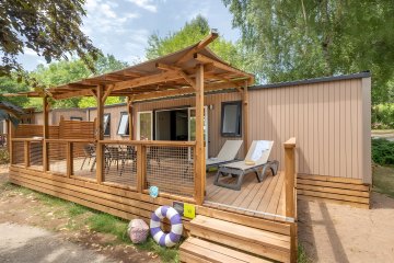 NIEUW - Stacaravan Ciela Privilège - 4 slaapkamers - 2 badkamers - barbecue - Le Caussanel