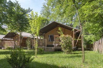 Tent Lodge 4p 2 Kamers *** - Le Castel Rose
