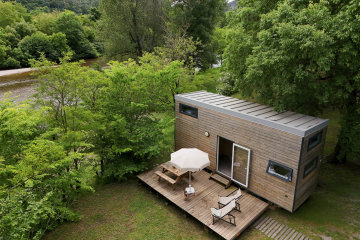 Tiny House 4p 2 Bdrms *** air-con - Le Castel Rose