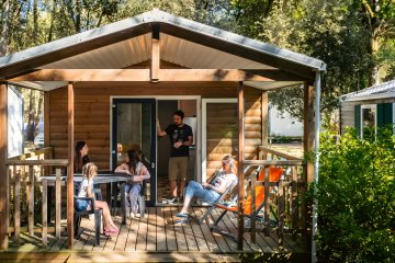 Casa mobile LOGGIA CONFORT 3 locali per 4/6 persone + TV - Parfums d'été