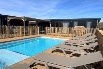 NEW// Villa de la Rance Prestige 60m² - 4 chambres - 2 SDB - Piscine - Terrasse couverte - SPA - La Hallerais