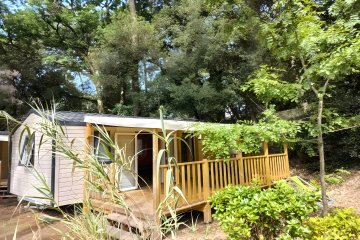 Gran casa móvil de 4 habitaciones para 6/8 personas + TV - Parfums d'été