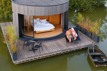 LUMIPOD SPA FLOTTANT - Domaine des Feuilles