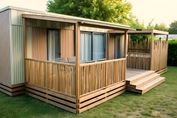 NEW// Villa de la Rance Prestige 36m² - 2 chambres - 2 salles de bain - SPA - Terrasse couverte - La Hallerais