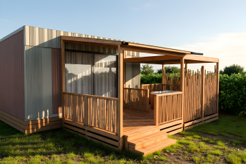 NEW// Villa de la Rance Prestige 20m² - 1 chambre - SPA - Terrasse couverte - La Hallerais